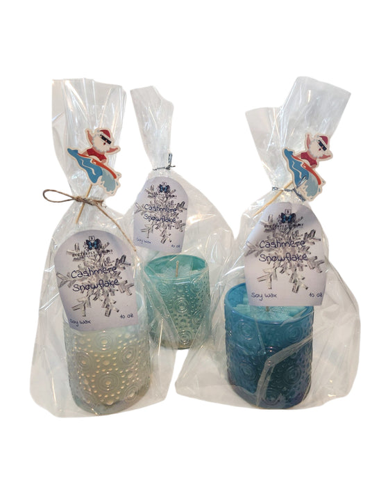 Cashmere Snowflake Candle
