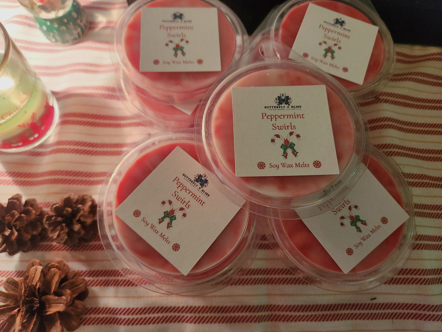 Peppermint Swirls Wax Melt