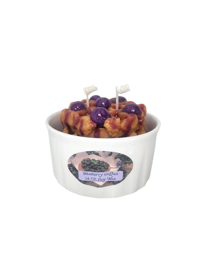 Blueberry waffles