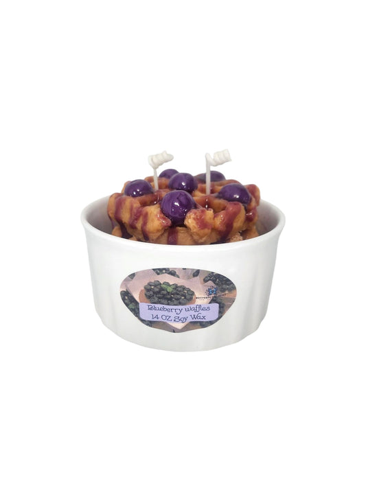 Blueberry waffles