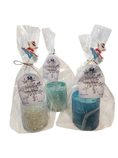 Cashmere Snowflake Candle