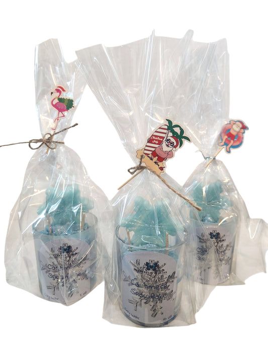 Cashmere Snowflake Candle