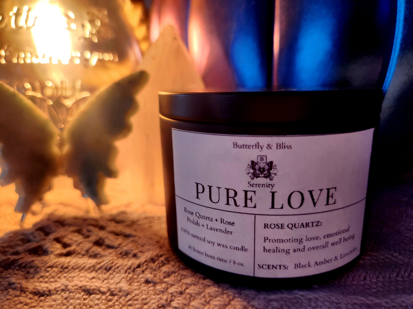 Pure Love Soy Candle 10 oz