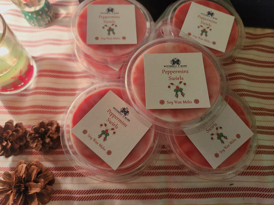 Peppermint Swirls Wax Melt