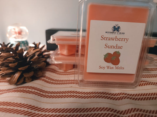 Strawberry Sundae Wax Melt
